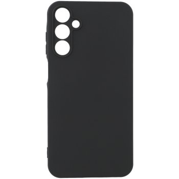 Samsung Galaxy A15 ( SM-A156, SM-A155 ) Matt Silicone Color Case Cover, Black | Silikona Vāciņš Maciņš Apvalks Bampers
