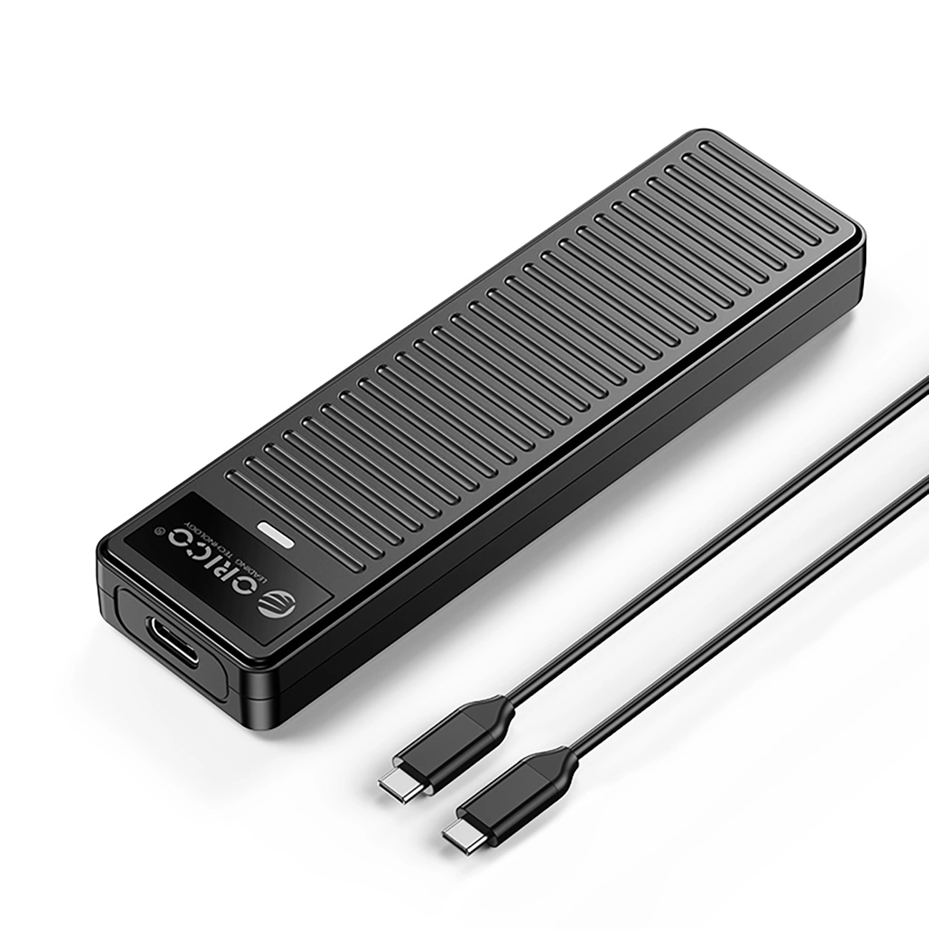 M.2 NVME USB-C 3.2 10 Gb/s diska nodalījums - pelēks | 10Gbps disk bay gray