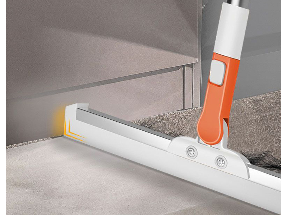 Grīdas un stikla slaucītājs ar skrāpi, 64–120 cm, plastmasa (3)