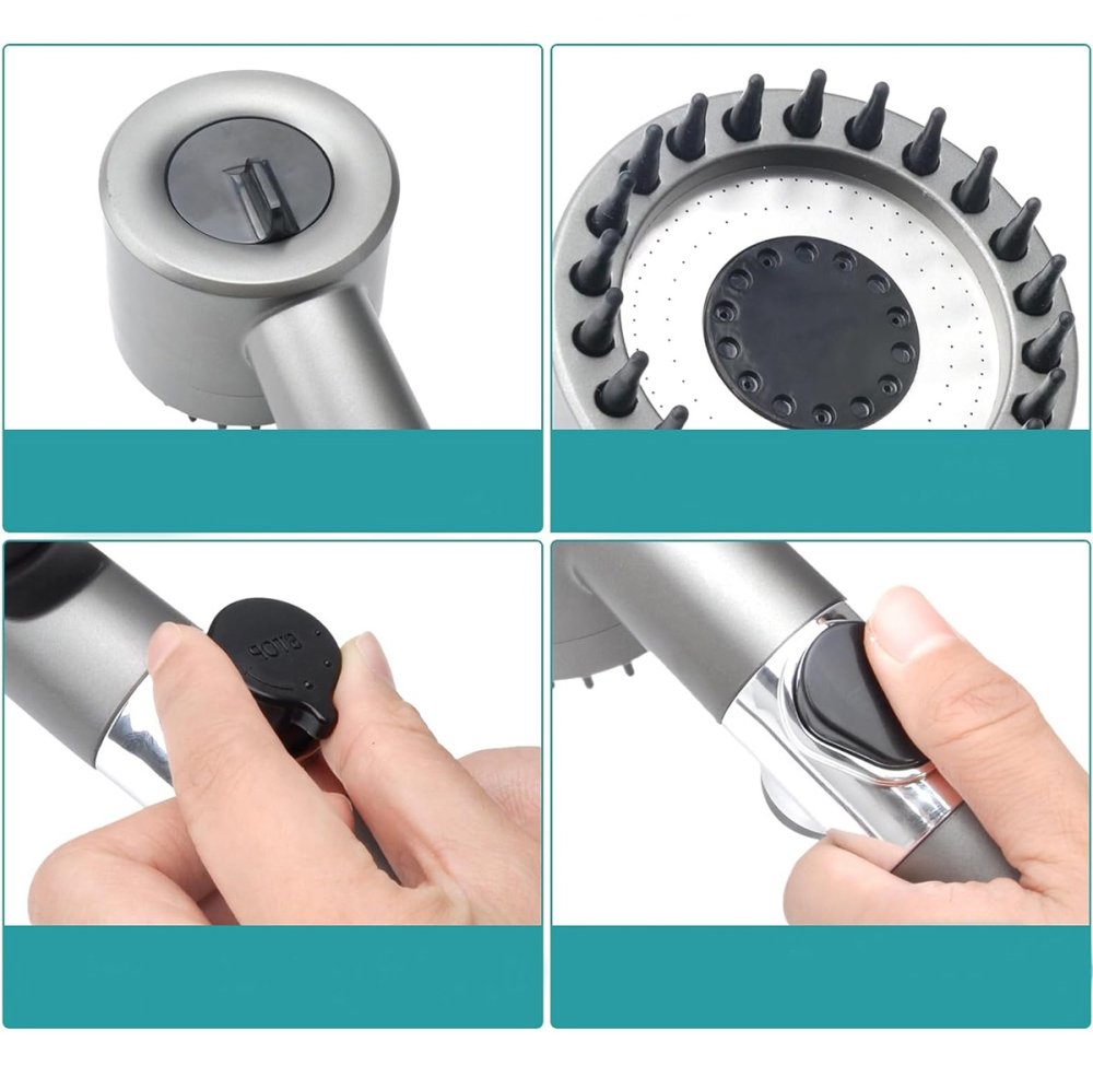 Dušas Klausule Hromēta | Shower Handset Chrome (1)