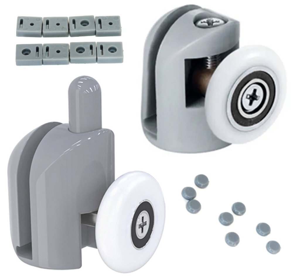 Durvju riteņu komplekts dušas kabīnēm, duškabīnēm, 8 gb., 23mm | Shower Door Wheel Set (3)