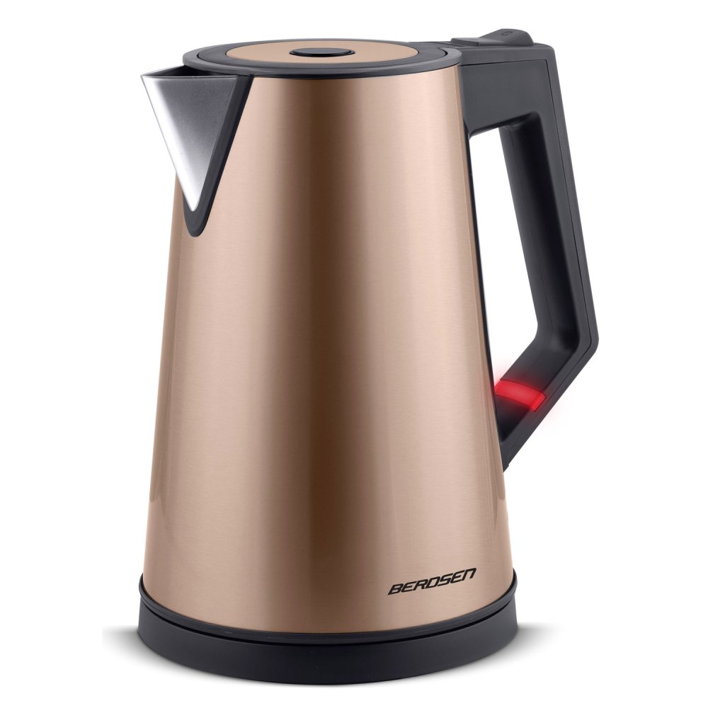 Elektriskā tējkanna Berdsen BD-708, 1.7 L, vara (0)