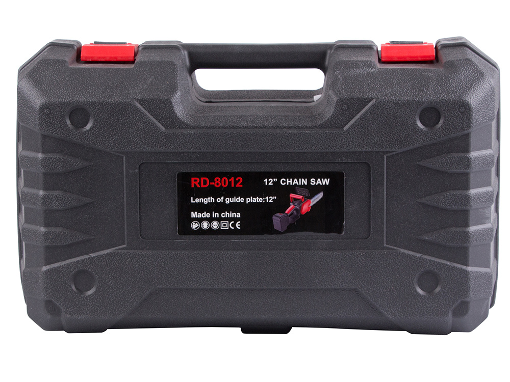 Akumulatora ķēdes zāģis 1200W ar 2 akumulatoriem, 30 cm (2)