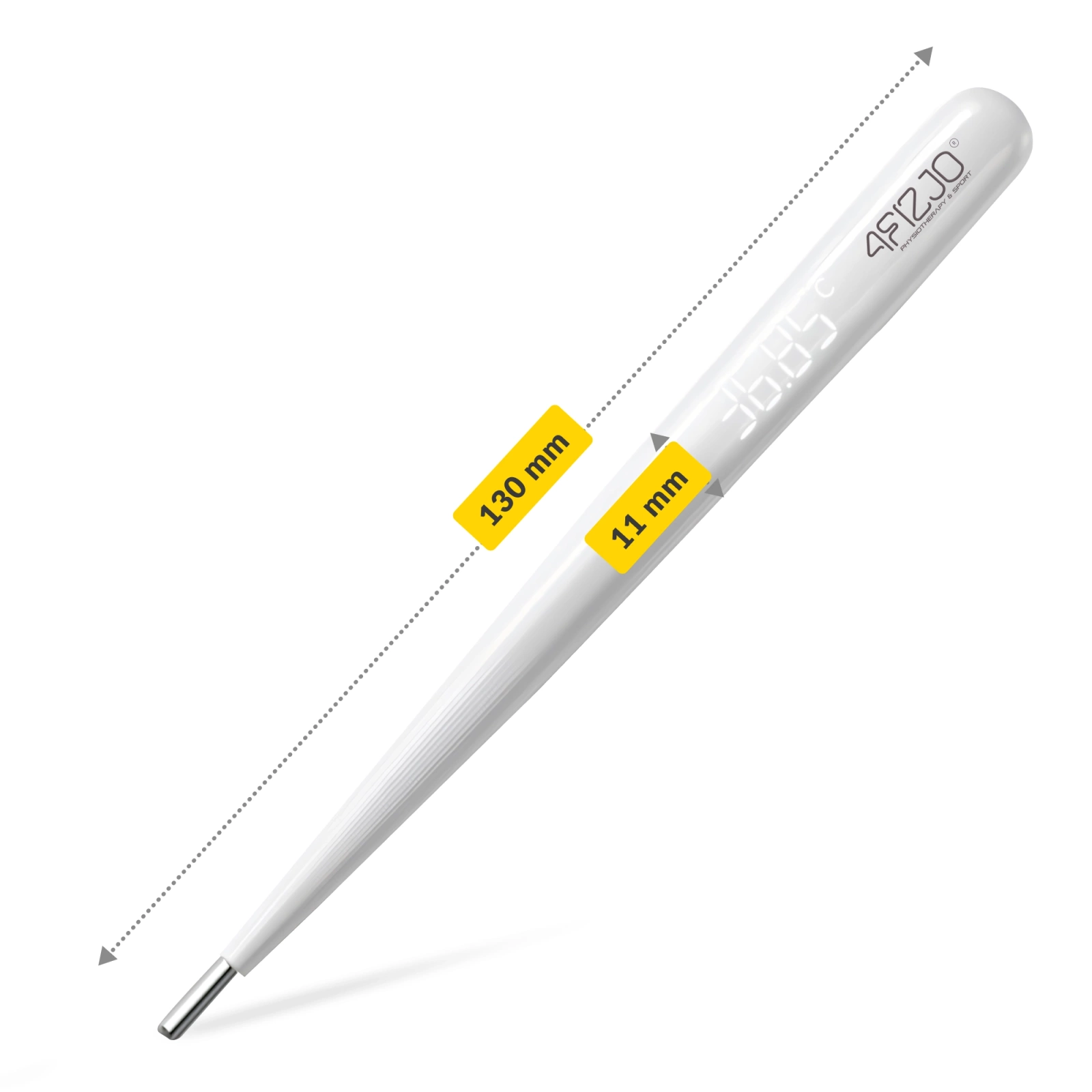 Elektroniskais termometrs 4FIZJO LITE ar magnētisku uzlādes maciņu (0)