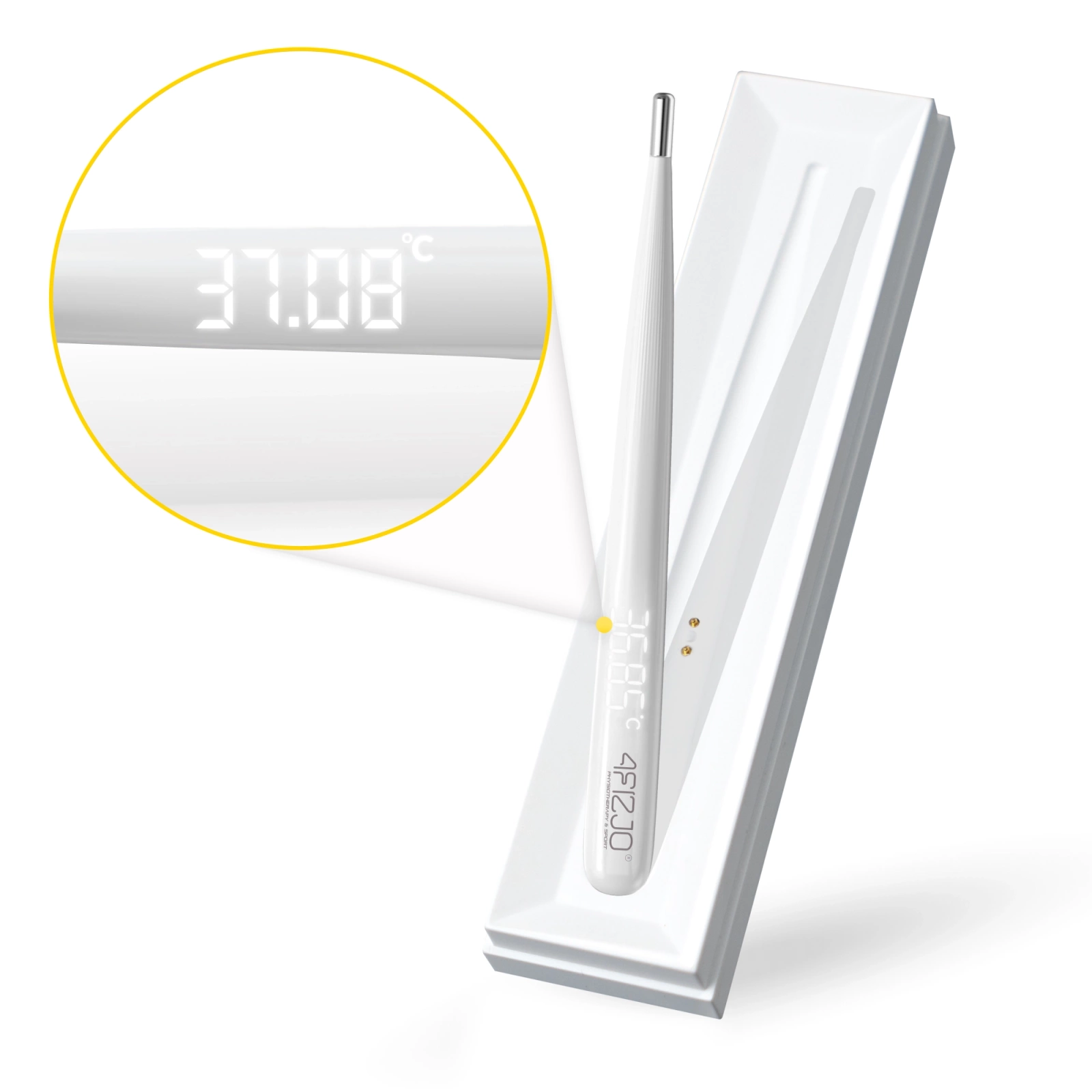 Elektroniskais termometrs 4FIZJO LITE ar magnētisku uzlādes maciņu (1)
