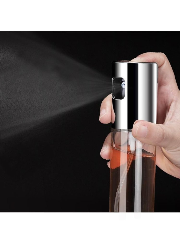 Tvertne, smidzinātājs, dozators eļļai, etiķim un mērcēm (100 ml) | Oil Vinegar Sauce Sprayer Dispenser Bottle (0)