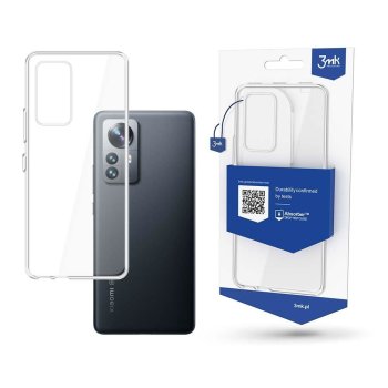 Xiaomi 12 Pro 3MK All-Safe Armor Clear Case Cover, Transparent