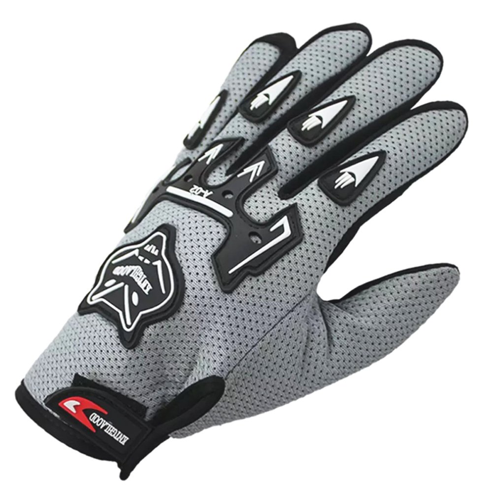 Motorcycle gloves gray (0)
