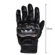Trizand 22632 Motorcycle Gloves, XL, Black