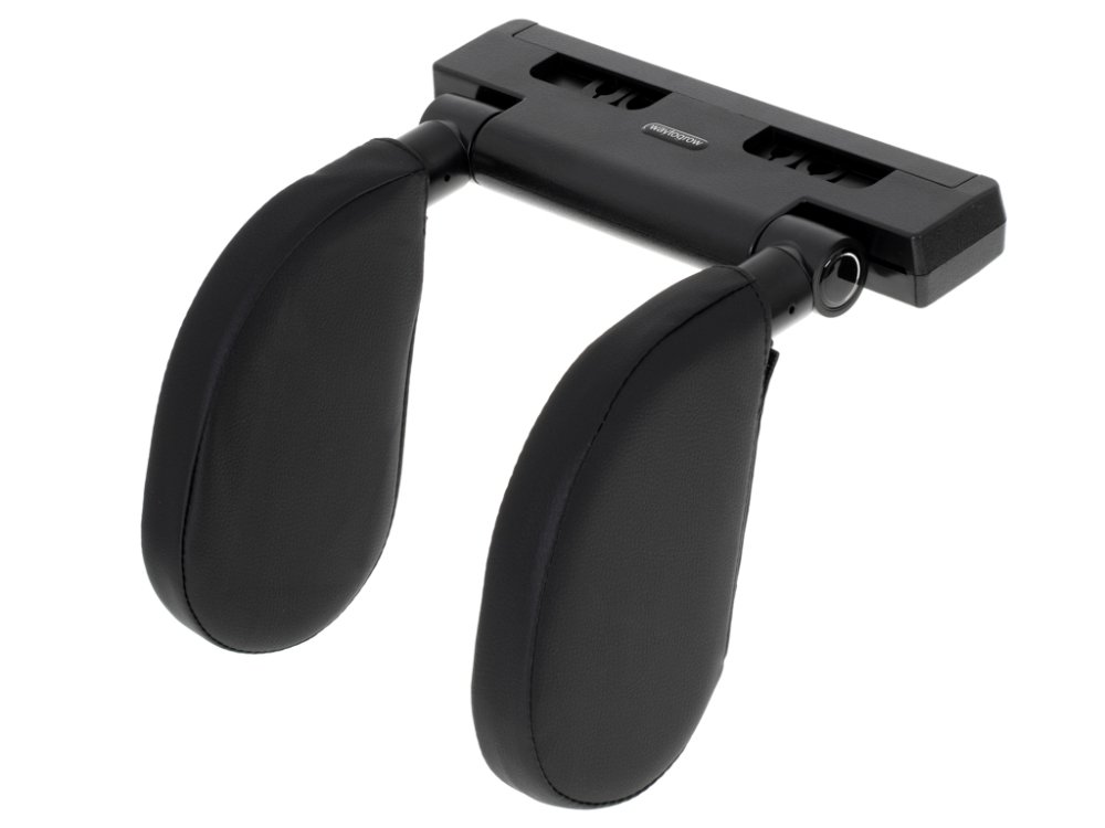 Adjustable Headrest for Head and Neck in Car, black (1)