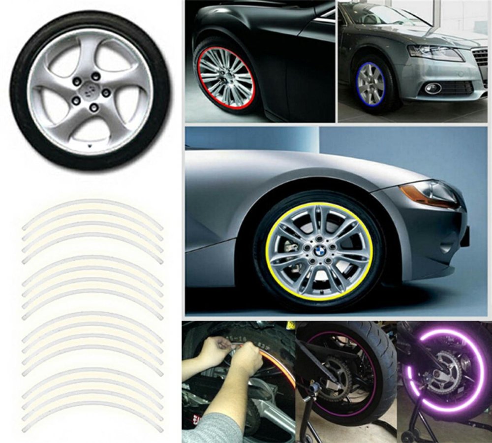 Silve reflective wheel stickers (1)