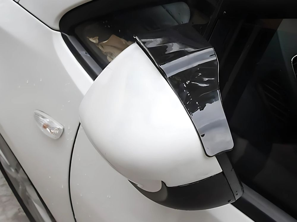 Universal Car Side Mirror Rain Guards Visors, 2 Pcs (3)