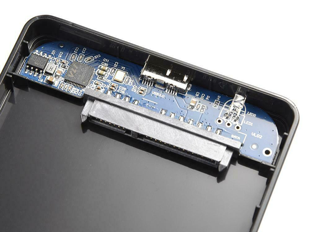 2.5" SATA HDD SSD USB 3.0 Enclosure Case (4)