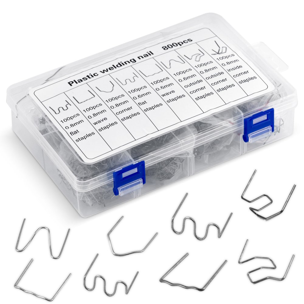 Humberg Plastic Welder Staples Kit 800 pcs for Bumper Repair (0)