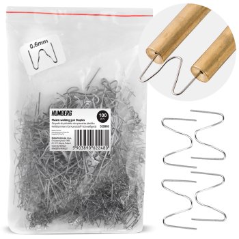 Humberg Plastic Welder Staples 100 pcs Type B
