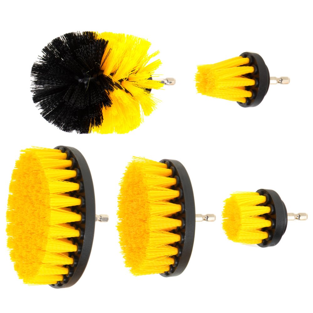 Multi-Purpose Drill Brush Attachment Set for Cleaning 5 pcs (1)