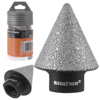 Diamond Cone Chamfer Bit 2-35mm Bigstren 27081 M14 for Tile & Concrete