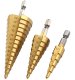 Tapered drills set. 4-32mm