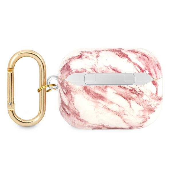 Guess GUAPHCHMAP AirPods Pro cover pink/pink Marble Strap Collection (0)