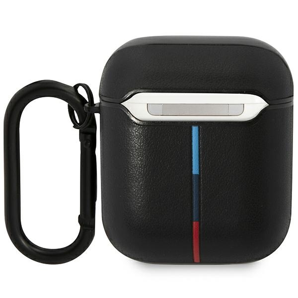 BMW AirPods 1 / 2 Case Leather Curved Line, Black (0)