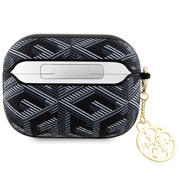 Guess GCube Charm Case for AirPods Pro 2 with Pendant, Black (0)
