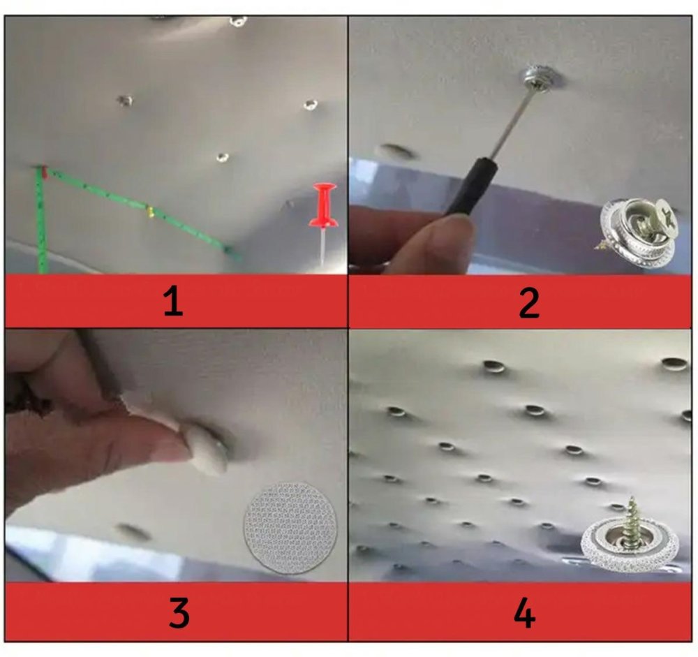 Headliner repair kit sam. gray (2)