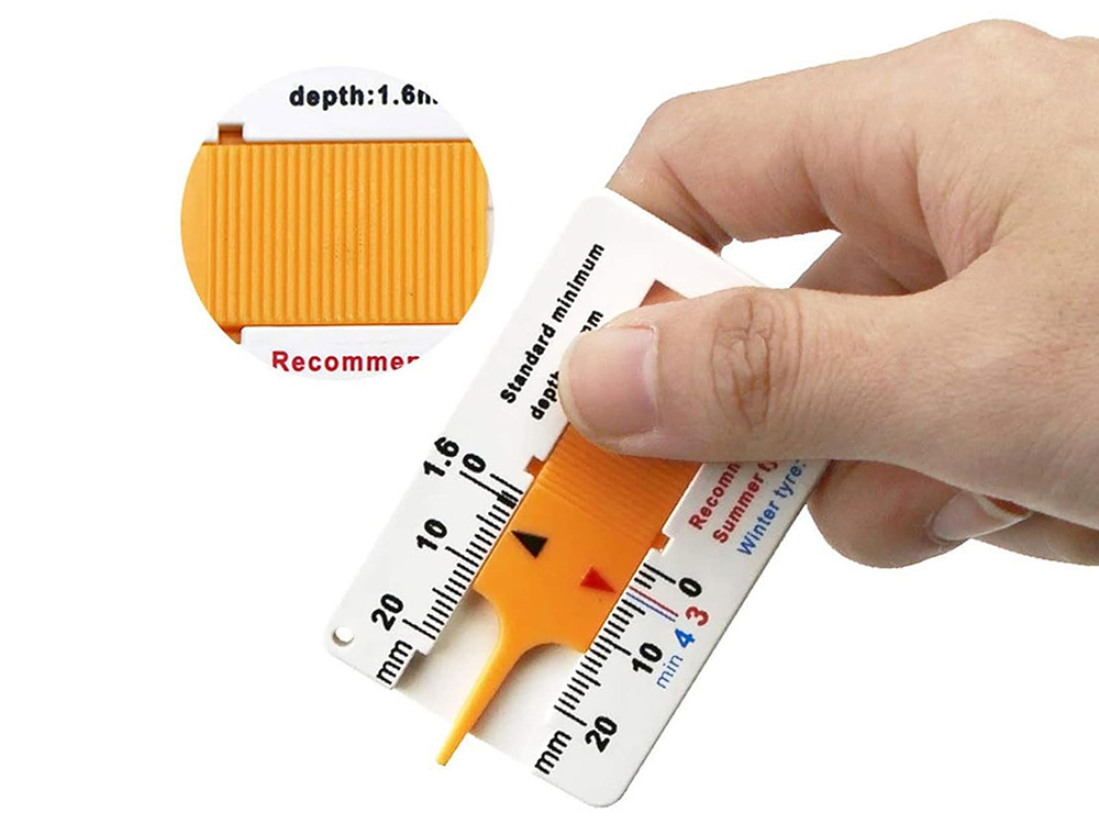 Tester Tyre Wear Indicator Tread Depth Gauge (1)
