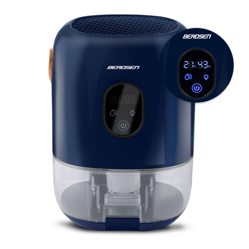 Air Dehumidifier, Moisture Absorber, Navy Blue (Berdsen BR-10B) (2)