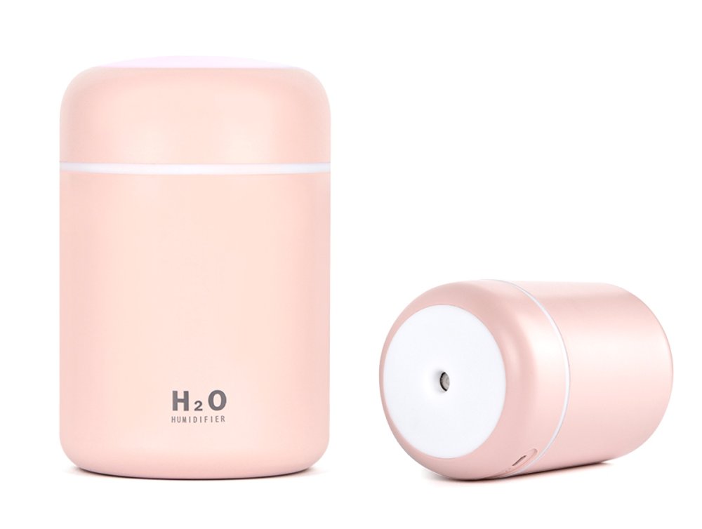 Ultrasonic Humidifier Air Flavoring Machine Aromatizer Diffuser, 300ml, pink (0)