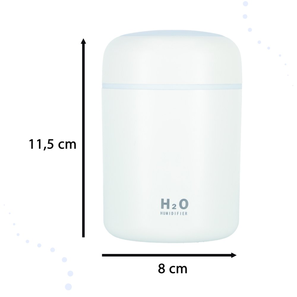 Air Humidifier and Essential Oil Aroma Diffuser, 300ml (0)