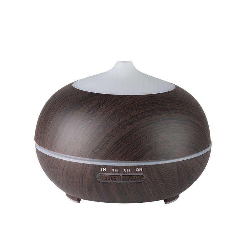Electric Ultrasonic Air Humidifier / Diffuser / Aromatherapy - 400 ml, Dark Wood (4)