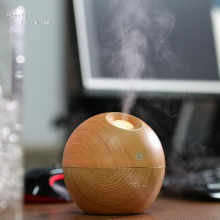 SPA-003 Electric Ultrasonic Air Humidifier / Diffuser / Aromatherapy, 130 ml (6)