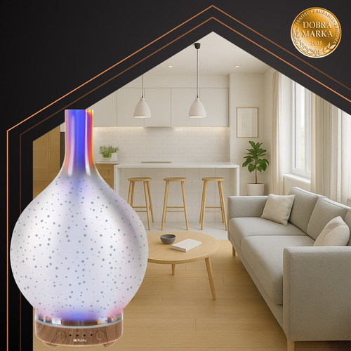 Ultrasonic Air Humidifier and Aroma Diffuser Ruhhy 26682, 200ml (3)