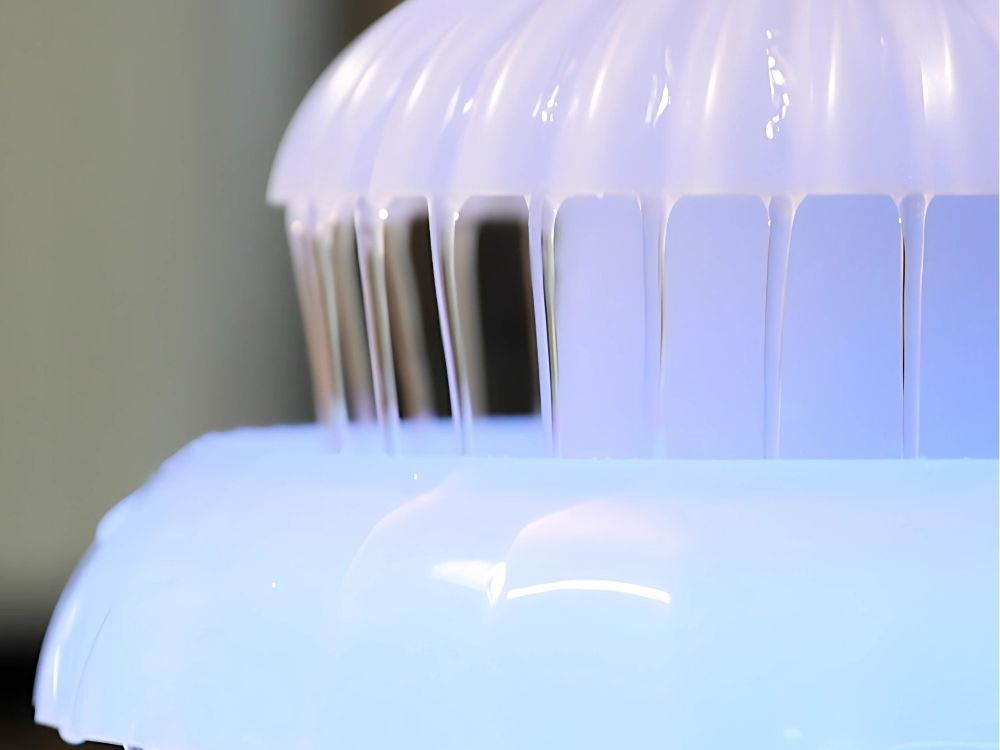 Fountain Air Humidifier and Aroma Diffuser with 7-Colour LED Night Light, 600ml (1)