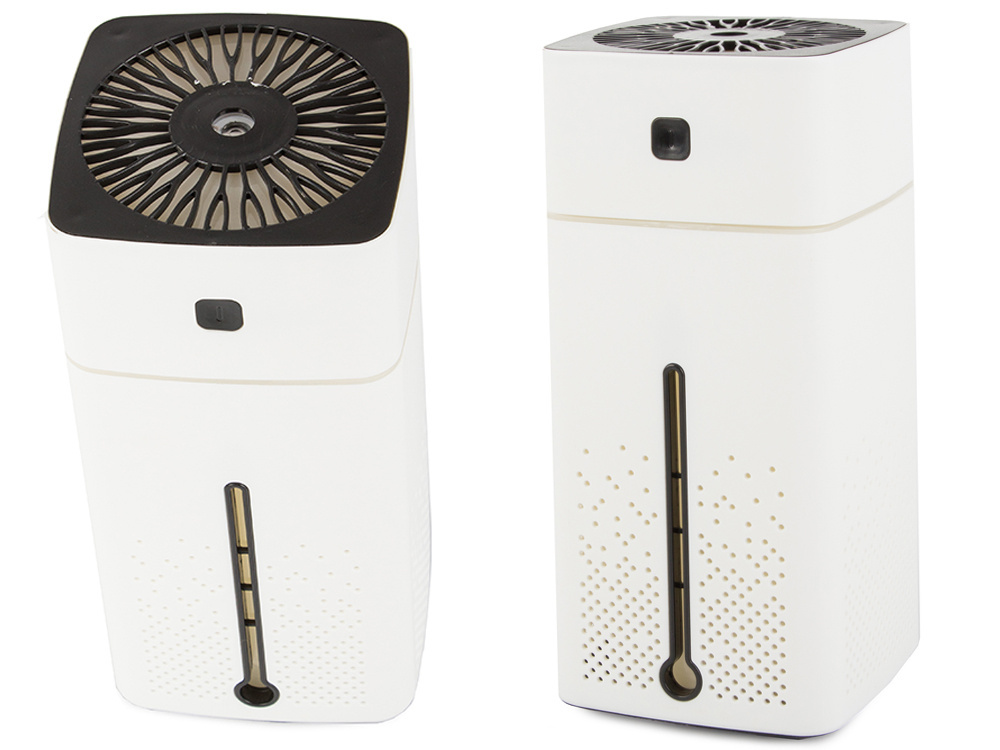 Ultrasonic Air Humidifier and Aromatherapy Diffuser with RGB Light, USB (0)