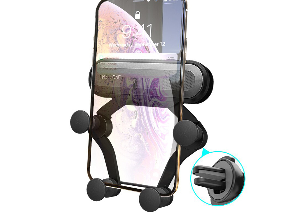 Gravity Car Phone Holder for Air Outlet (2)