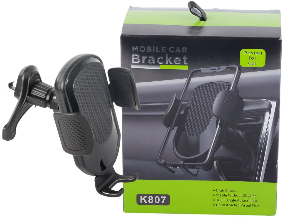 Sturdy Air Vent Car Phone Holder, 360° Adjustable Mount (1)