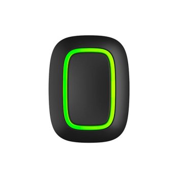 Ajax Button — wireless panic button for fast response, black