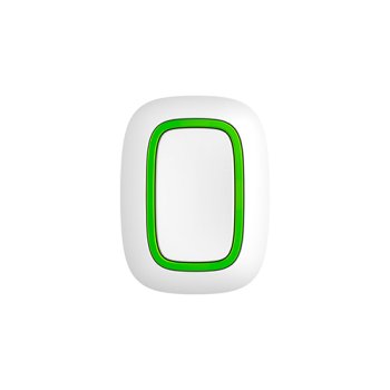Ajax Button — wireless panic button for fast response, white