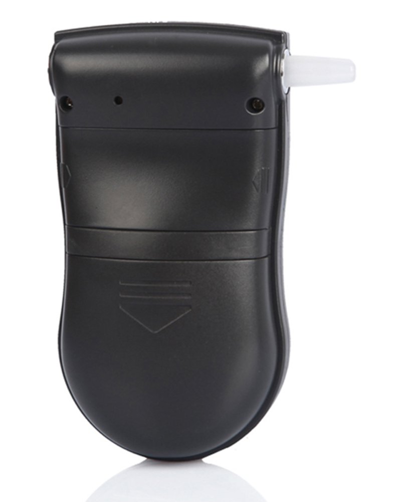 AT-818 Digital LCD Breathalyzer with 5 Mouthpieces, black (2)
