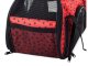 Soft-Sided Pet Travel Carrier for Small Dogs, Cats, and Rabbits, Red