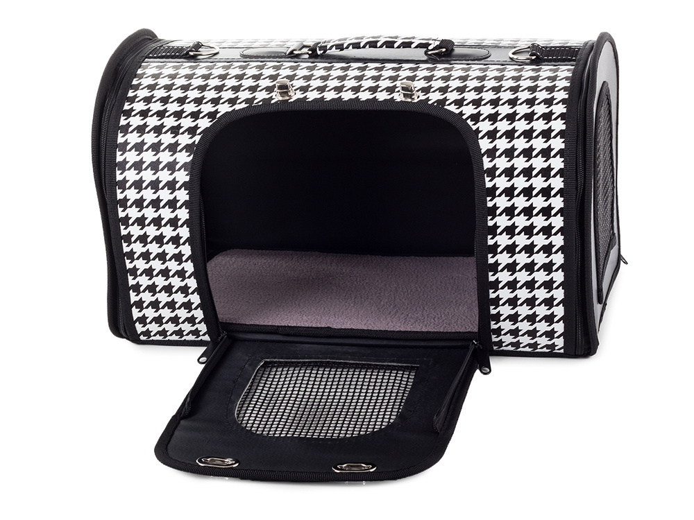 Soft-Sided Pet Travel Carrier for Dogs & Cats 49 cm, White (2)