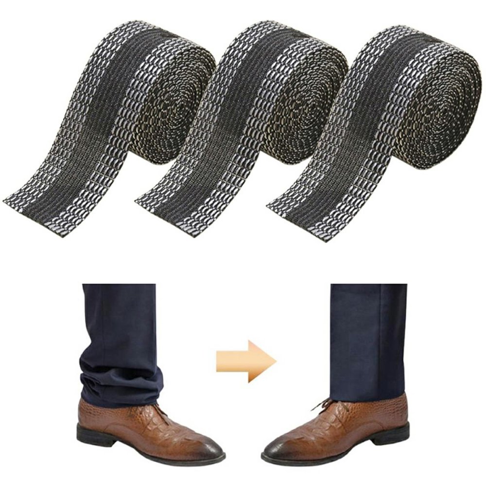 Iron-On Hemming Tape for Pants and Curtains 100cm, Grey (3)