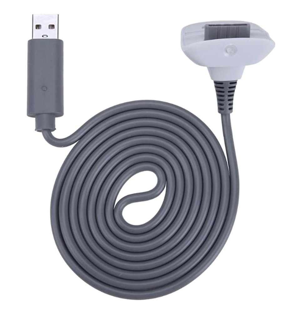 Xbox 360 battery pack with USB charger, 2 pcs, white (3)