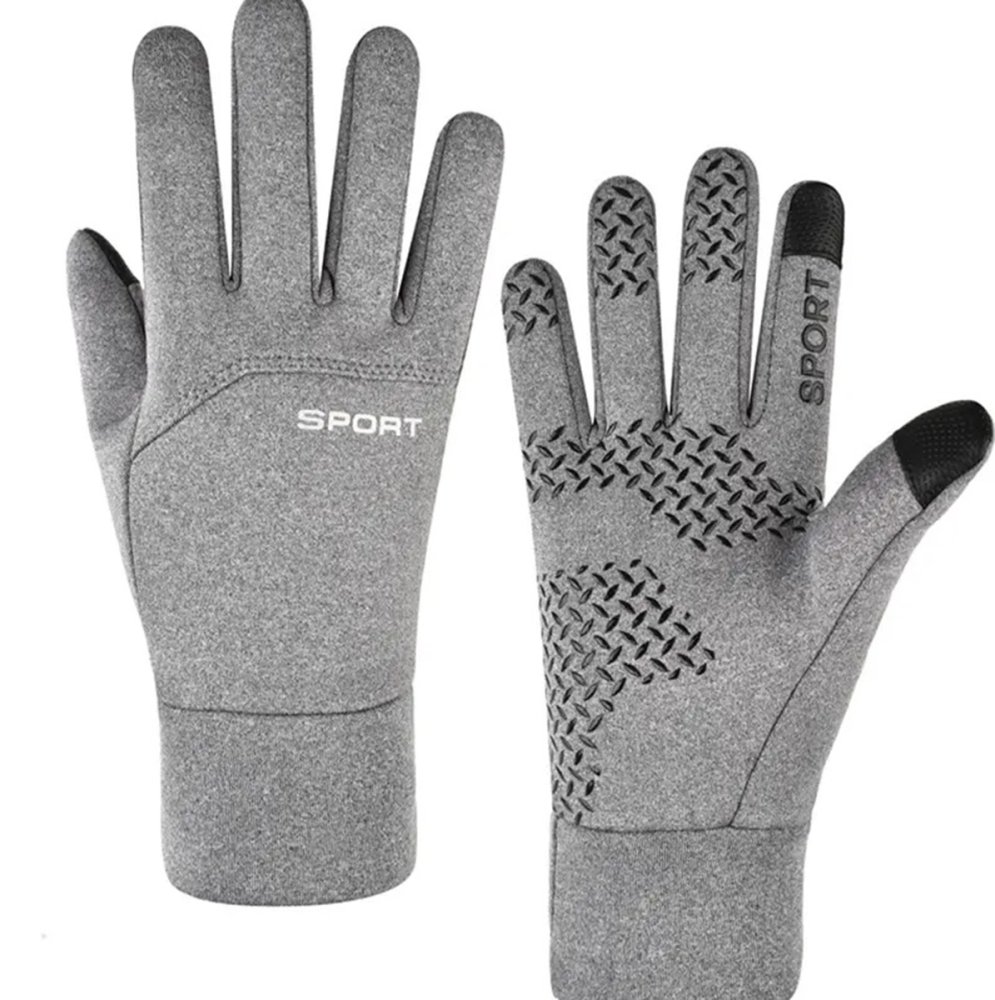 Touchscreen Winter Sports Gloves for Texting, XL, Grey (2)