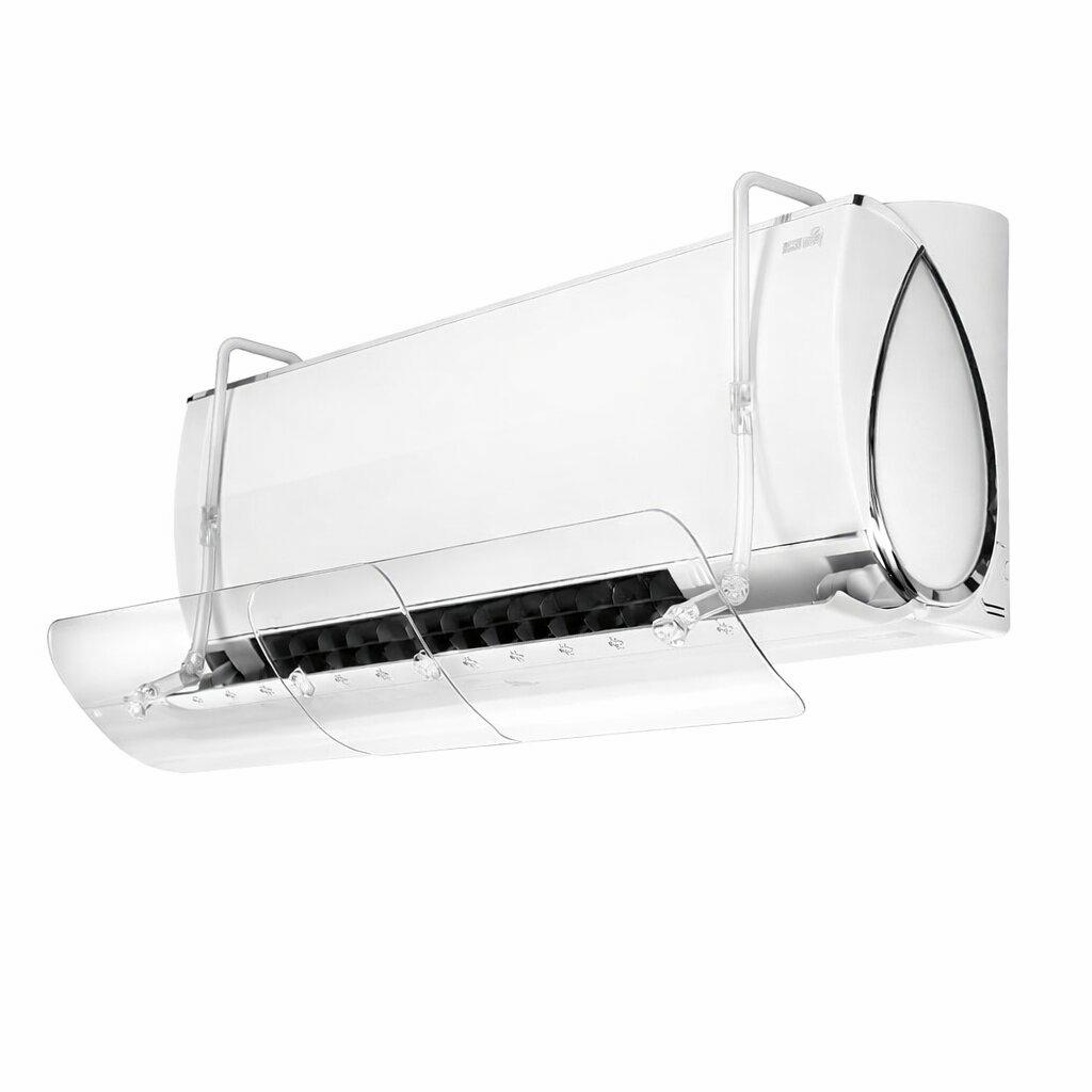 Adjustable Air Conditioner Deflector 62-102 cm, Transparent