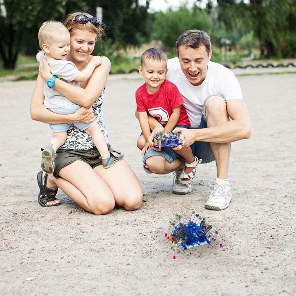 Creative robot construction set for kids – spider model, assembly kit, multicolor (2)