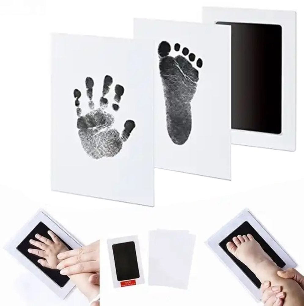 Baby Hand/Footprint Kit, 10×15.3 cm, Black (3)