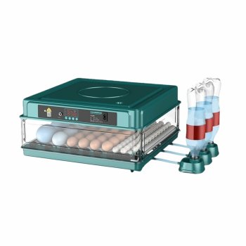 Egg Incubator for 48 Eggs Automatic Poultry Hatcher, Green