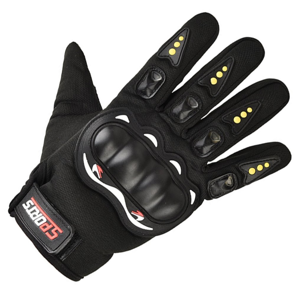 Armored Motorcycle Gloves with Hard Knuckle Protection for Riders (2)